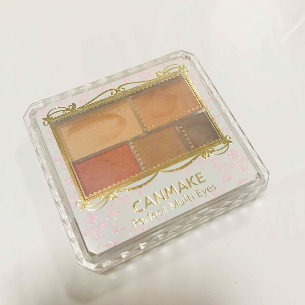 パーフェクトマルチアイズ/キャンメイク/アイシャドウパレットを使ったクチコミ(2枚目)