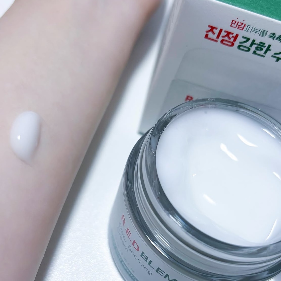 レッドブレミッシュ クリアスージングクリーム/Dr.G/フェイスクリームを使ったクチコミ（3枚目）