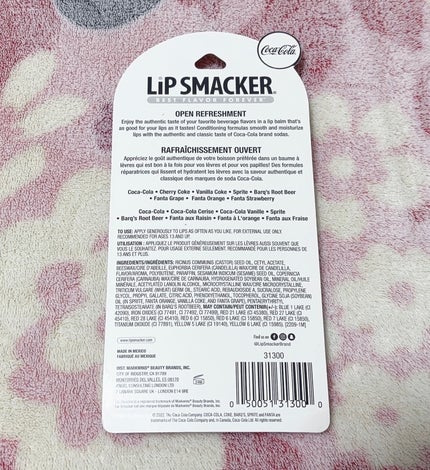リップバーム コカ・コーラの香り/LiP SMACKER(リップスマッカー)/リップバームを使ったクチコミ(2枚目)