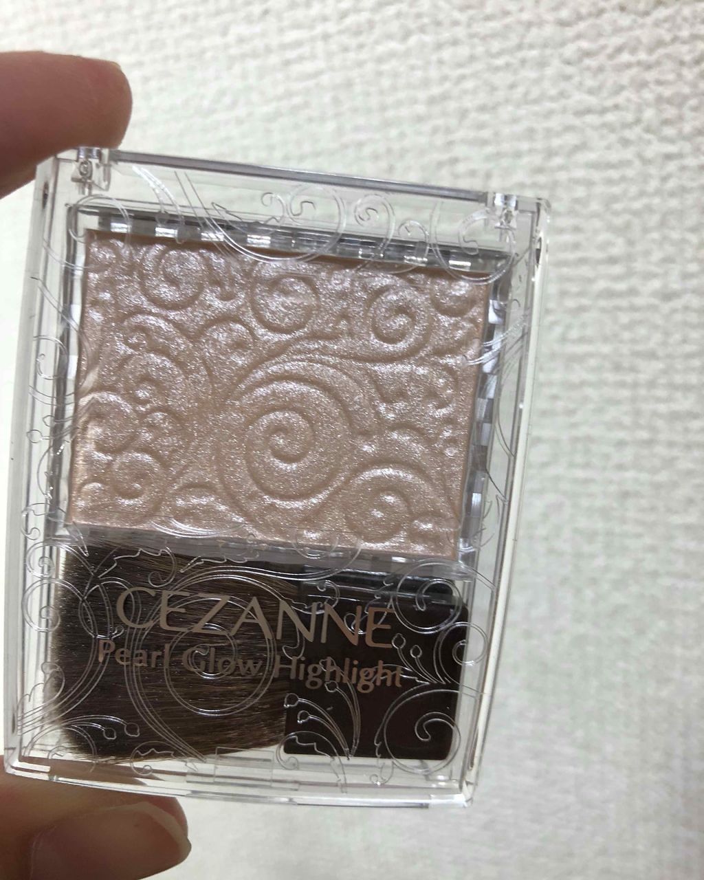 パールグロウハイライト/CEZANNE/パウダーハイライトを使ったクチコミ(1枚目)