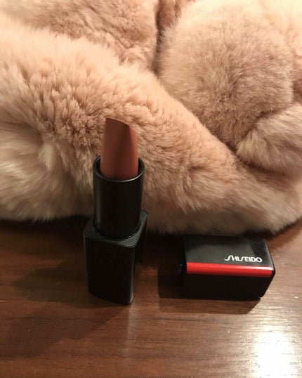 モダンマット パウダーリップスティック/SHISEIDO/口紅を使ったクチコミ(2枚目)