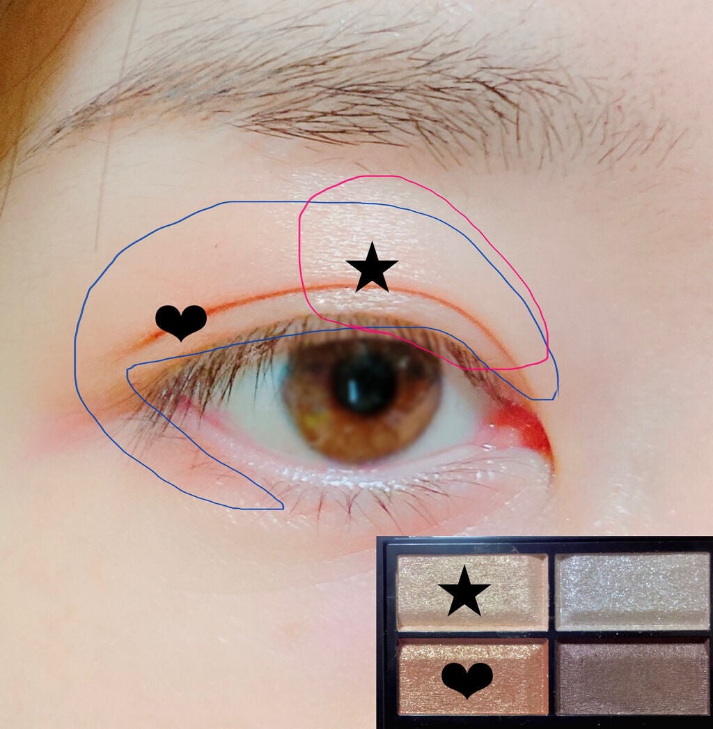 ノーズ&アイブロウパウダー/CEZANNE/パウダーアイブロウを使ったクチコミ(3枚目)