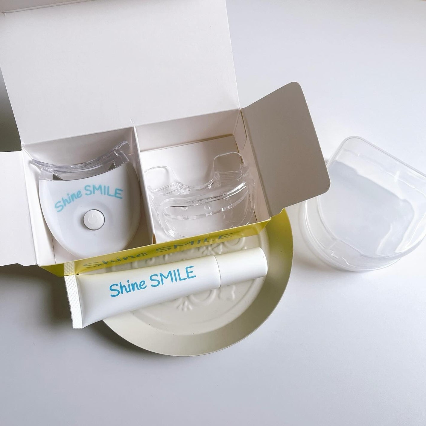 ホワイトニングスタートキット/SHINE SMILE/その他オーラルケアを使ったクチコミ(2枚目)