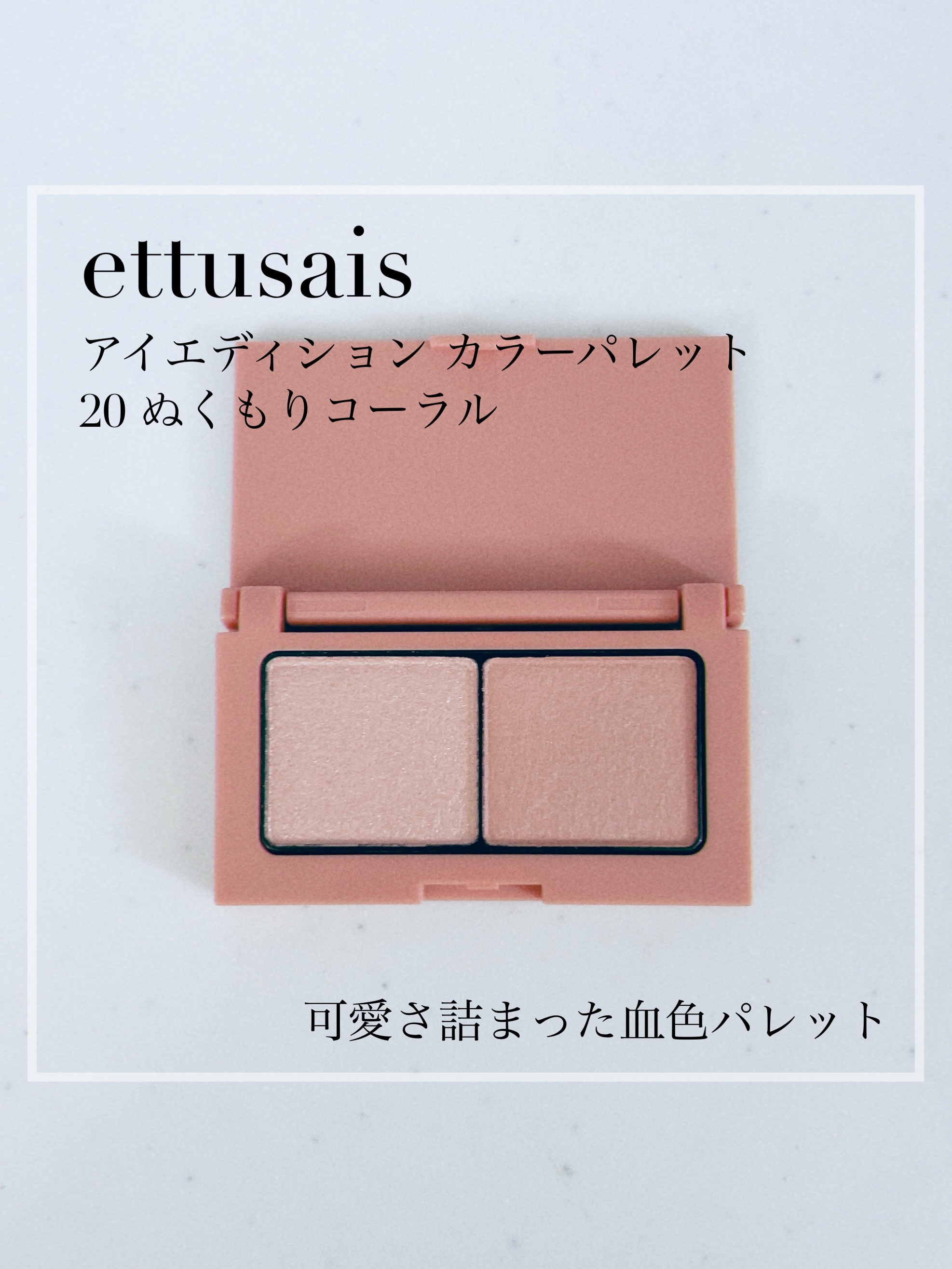 エテュセ アイエディション(カラーパレット)/ettusais/アイシャドウパレットを使ったクチコミ（1枚目）