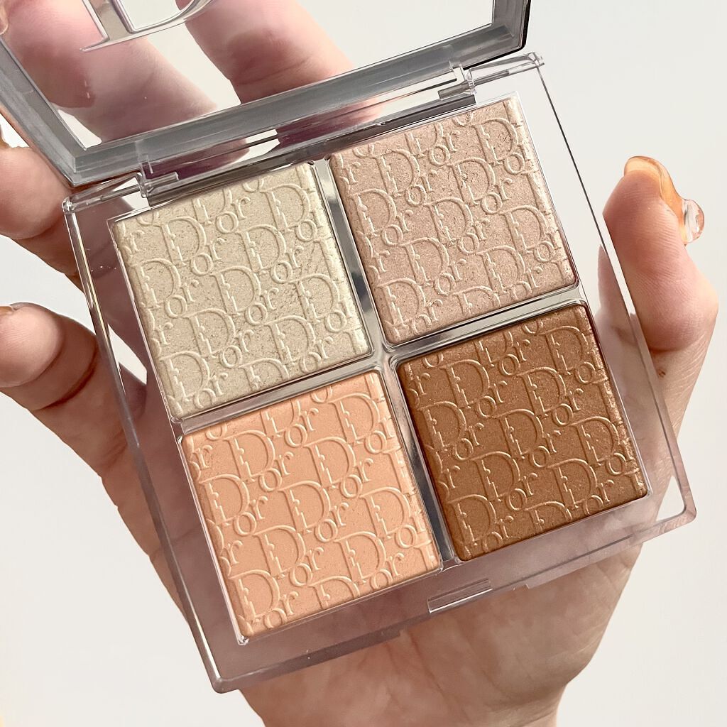 【旧】ディオール バックステージ フェイス グロウ パレット/Dior/ハイライトを使ったクチコミ（3枚目）