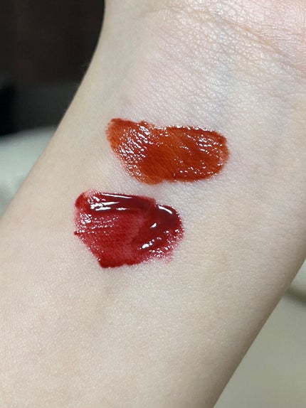 ジューシーラスティングティント/rom&nd/リップティントを使ったクチコミ(3枚目)