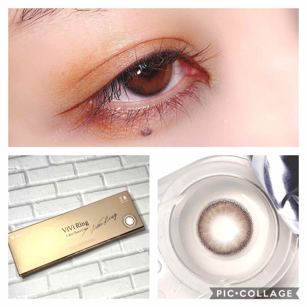 ViVi Ring 1day/OLENS/ワンデー（１DAY）カラコンを使ったクチコミ（2枚目）