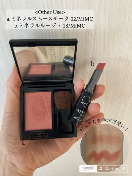 ビオモイスチュアシャドー/MiMC/アイシャドウパレットを使ったクチコミ(4枚目)