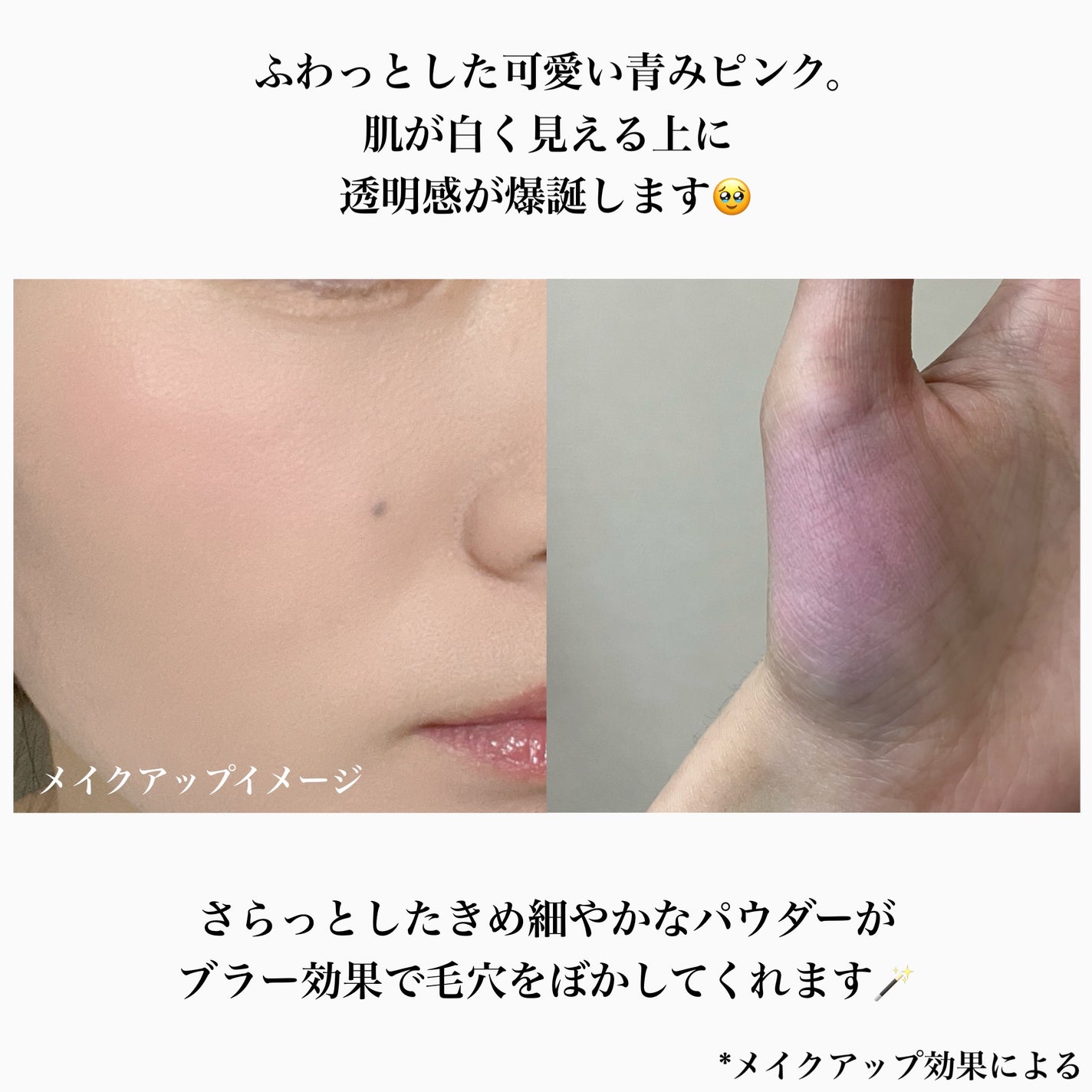 ブラーフィニシュブラッシャー/Dinto/パウダーチークを使ったクチコミ(2枚目)