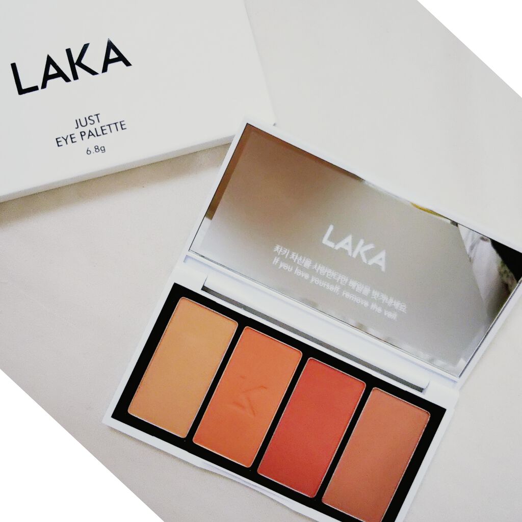 ジャストアイパレット/Laka/アイシャドウパレットを使ったクチコミ（1枚目）