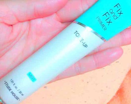 フィックス&フィックス トーンアッププライマー/ETUDE/化粧下地を使ったクチコミ(1枚目)