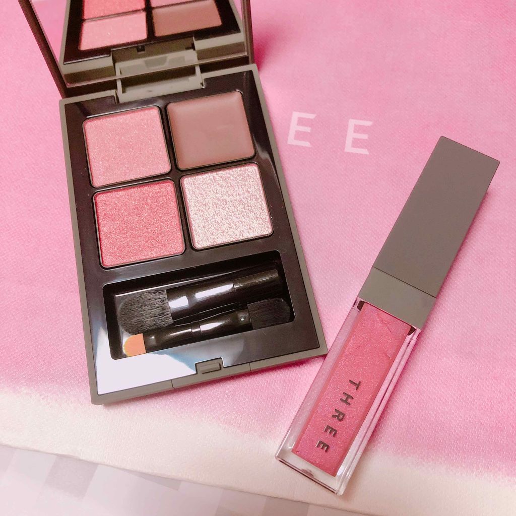 シーズンコレクションキット 2019/THREE/メイクアップキットを使ったクチコミ(3枚目)