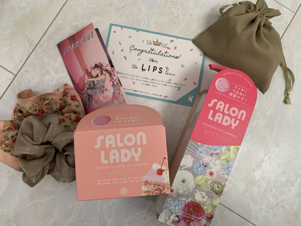 サロンレディ 密着ツヤぷるクレイヘアマスク/SALON LADY/ヘアマスク・ヘアパックを使ったクチコミ（1枚目）