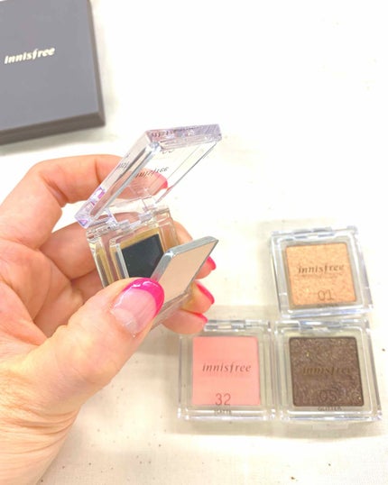 マイアイシャドウ グリッター/innisfree/単色アイシャドウを使ったクチコミ(3枚目)