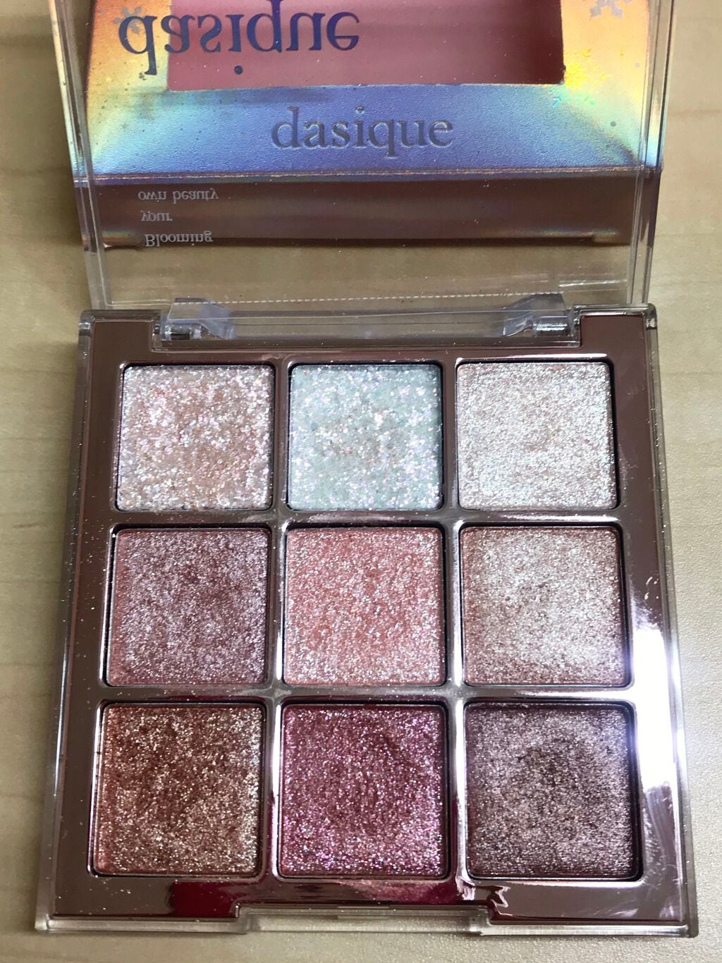 シャドウパレット/dasique/アイシャドウパレットを使ったクチコミ(1枚目)