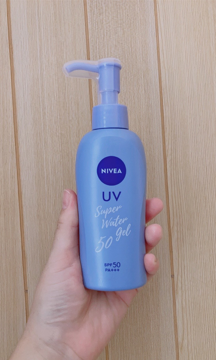 ニベアUV ウォータージェル SPF50/ニベア/日焼け止めジェルを使ったクチコミ（1枚目）