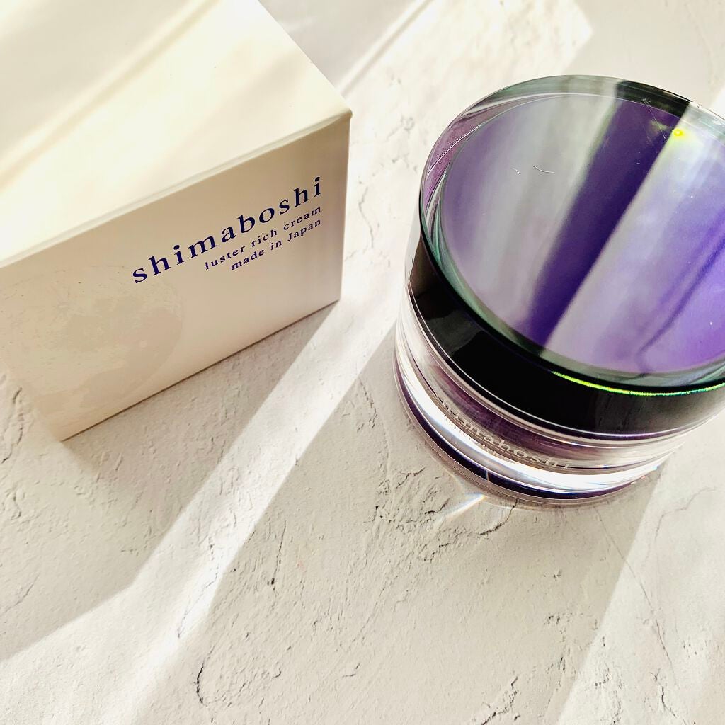ラスターリッチクリーム/shimaboshi/フェイスクリームを使ったクチコミ(1枚目)