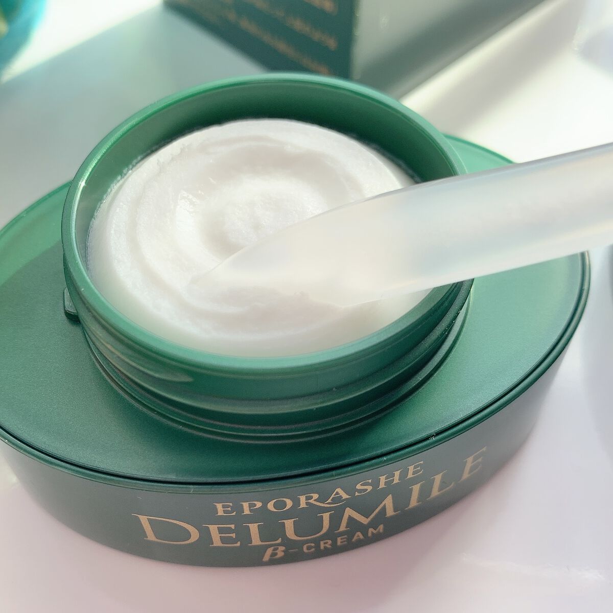 デルミールベータクリーム/EPORASHE/フェイスクリームを使ったクチコミ（3枚目）