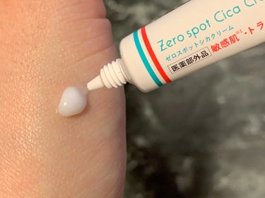 Today’s Cosme ゼロスポットシカクリームのクチコミ「Zero Spot Cica Cream

ゼロスポットシカクリーム
敏感肌、トラブル肌


.....」（2枚目）