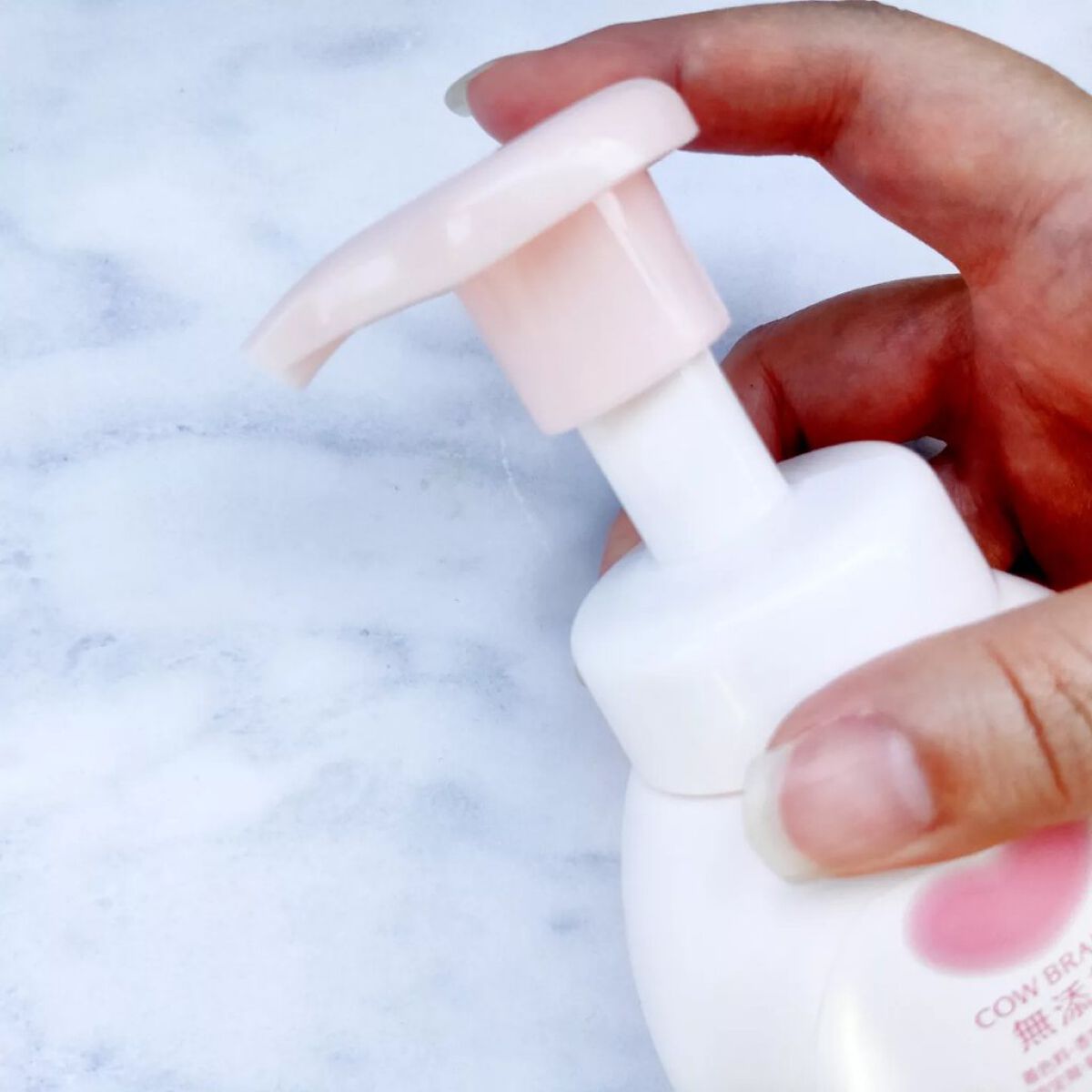 泡の洗顔料/カウブランド無添加/泡洗顔を使ったクチコミ(4枚目)