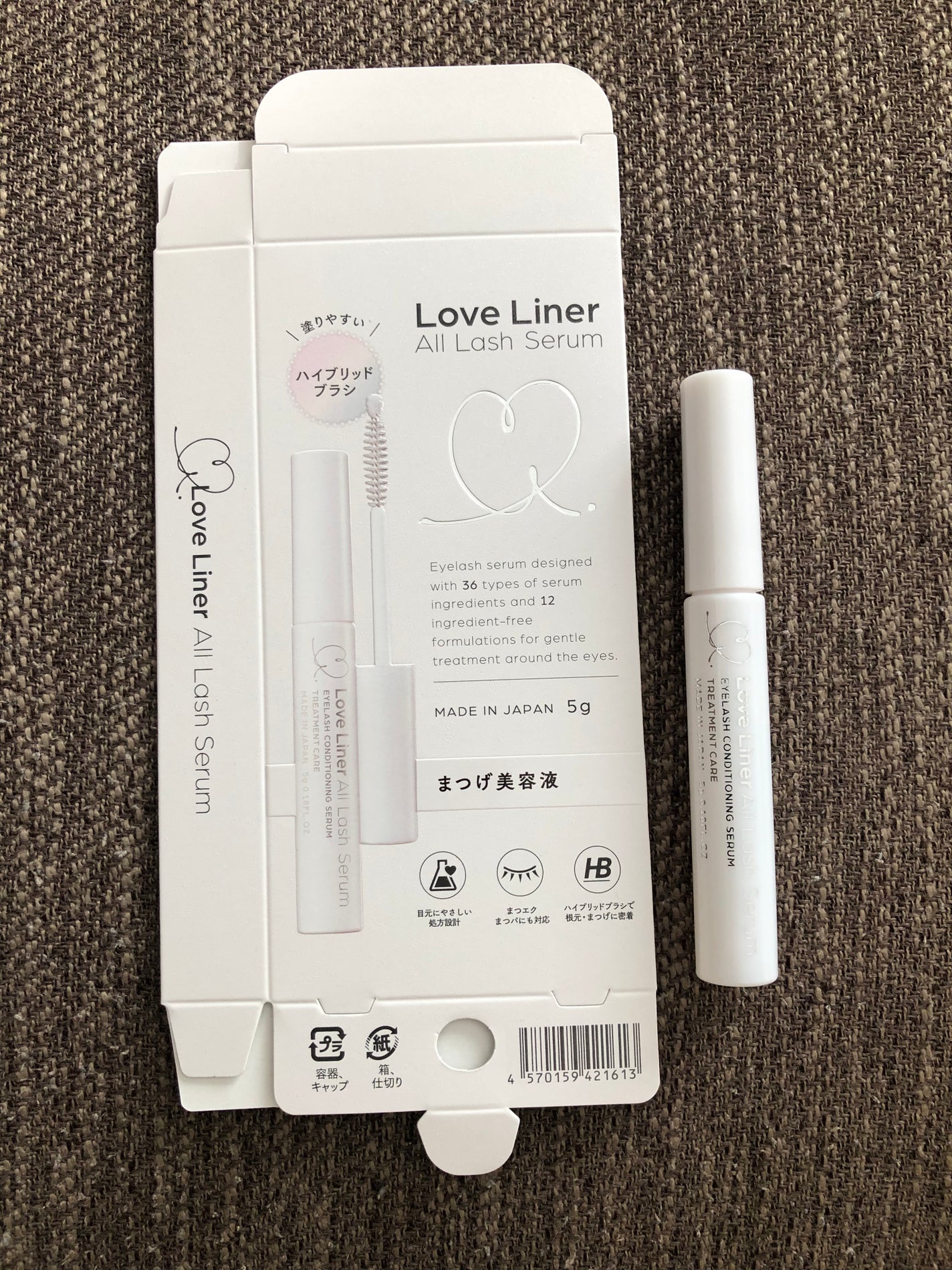 ラブ・ライナー オールラッシュ セラムR<まつげ美容液>/ラブ・ライナー/まつげ美容液を使ったクチコミ(1枚目)