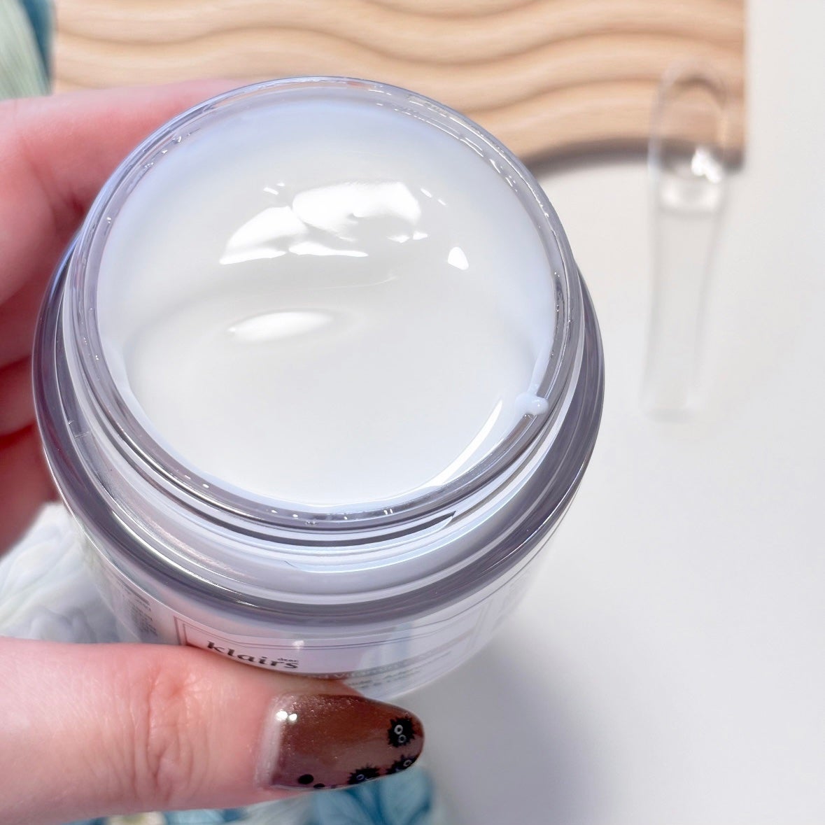 フレッシュリージュースドビタミンEマスク(90g)/Klairs/フェイスクリームを使ったクチコミ(4枚目)