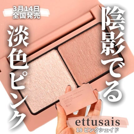 エテュセ アイエディション(カラーパレット)/ettusais/アイシャドウパレットを使ったクチコミ(1枚目)