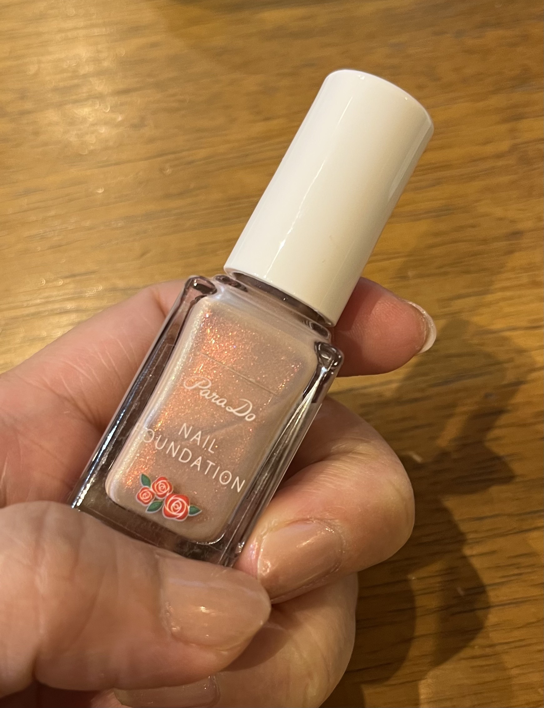 ネイルファンデーション/パラドゥ/マニキュアを使ったクチコミ（1枚目）