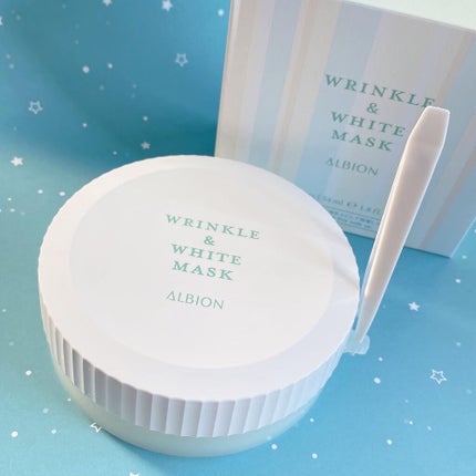 リンクル&ホワイト マスク/ALBION/シートマスク・パックを使ったクチコミ(8枚目)