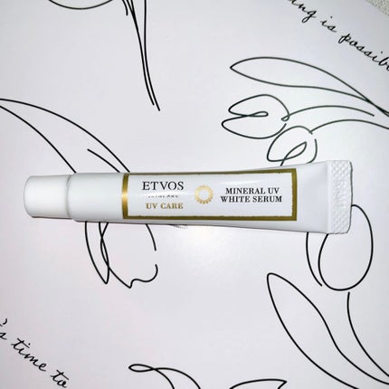 ミネラルUVホワイトセラム/エトヴォス/日焼け止めローションを使ったクチコミ(1枚目)