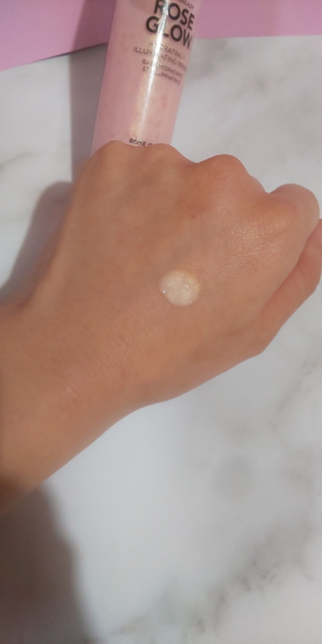 フォトレディ ローズ グロウ プライマー/REVLON/化粧下地を使ったクチコミ（2枚目）