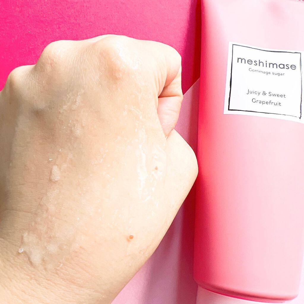 ゴマージュシュガー/meshimase/ボディスクラブを使ったクチコミ（3枚目）