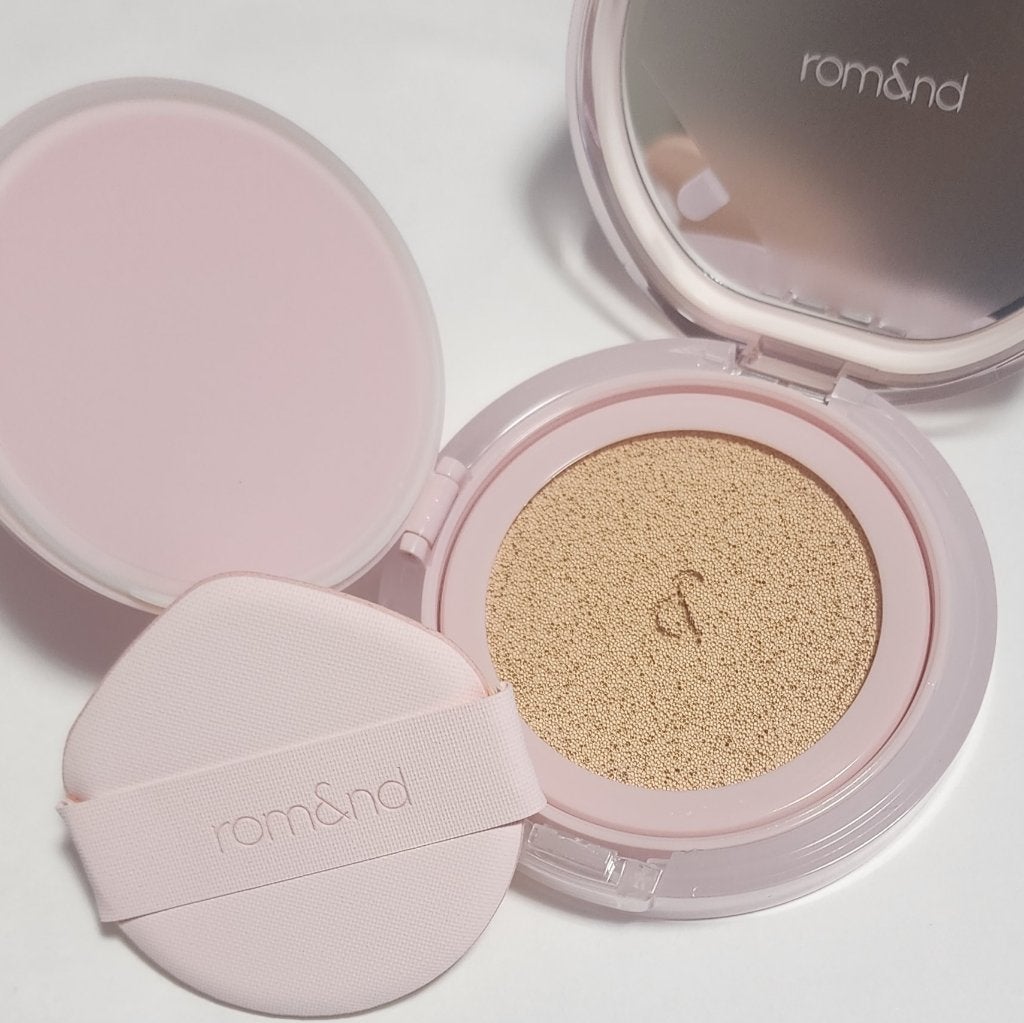 ブルームインカバーフィットクッション/rom&nd/クッションファンデーションを使ったクチコミ(3枚目)