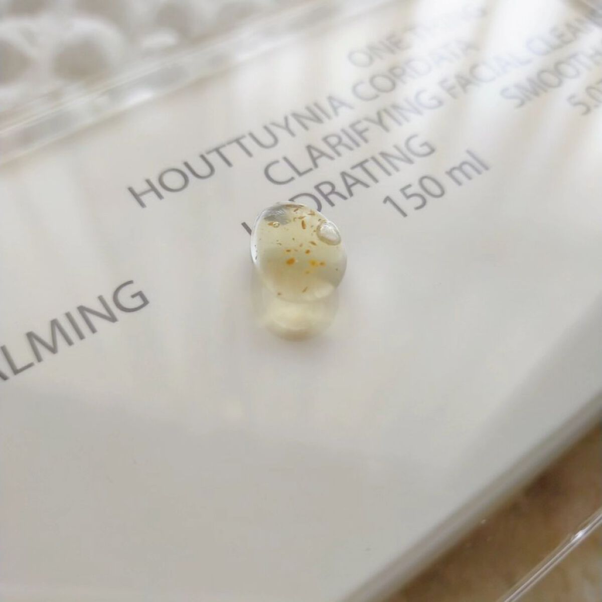 ドクダミ弱酸性フォームクレンジング/ONE THING/洗顔フォームを使ったクチコミ（2枚目）