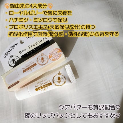 リップバター~Lip Butter~/Bee Treasure/リップクリームを使ったクチコミ(3枚目)