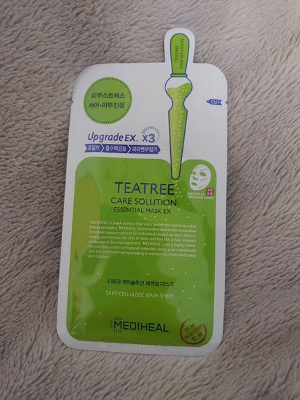 ティーツリーケア ソリューション エッセンシャルマスクEX/MEDIHEAL/シートマスク・パックを使ったクチコミ(1枚目)
