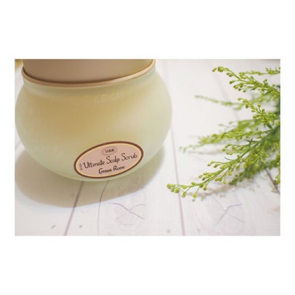 SABON ヘッドスクラブ グリーン・ローズのクチコミ「𓆸𓆸𓆸
◎SABON ヘッドスクラブ(グリーン・ローズ)◎
豊富なミネラ.....」(1枚目)