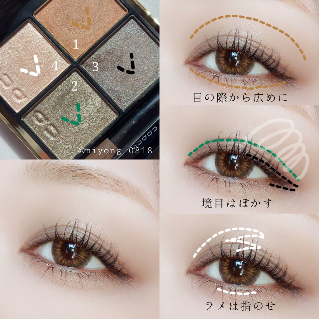 SIXPLUSアイメイクブラシ 5本セット高級動物毛 化粧ポーチ付き/SIXPLUS/メイクブラシを使ったクチコミ(3枚目)