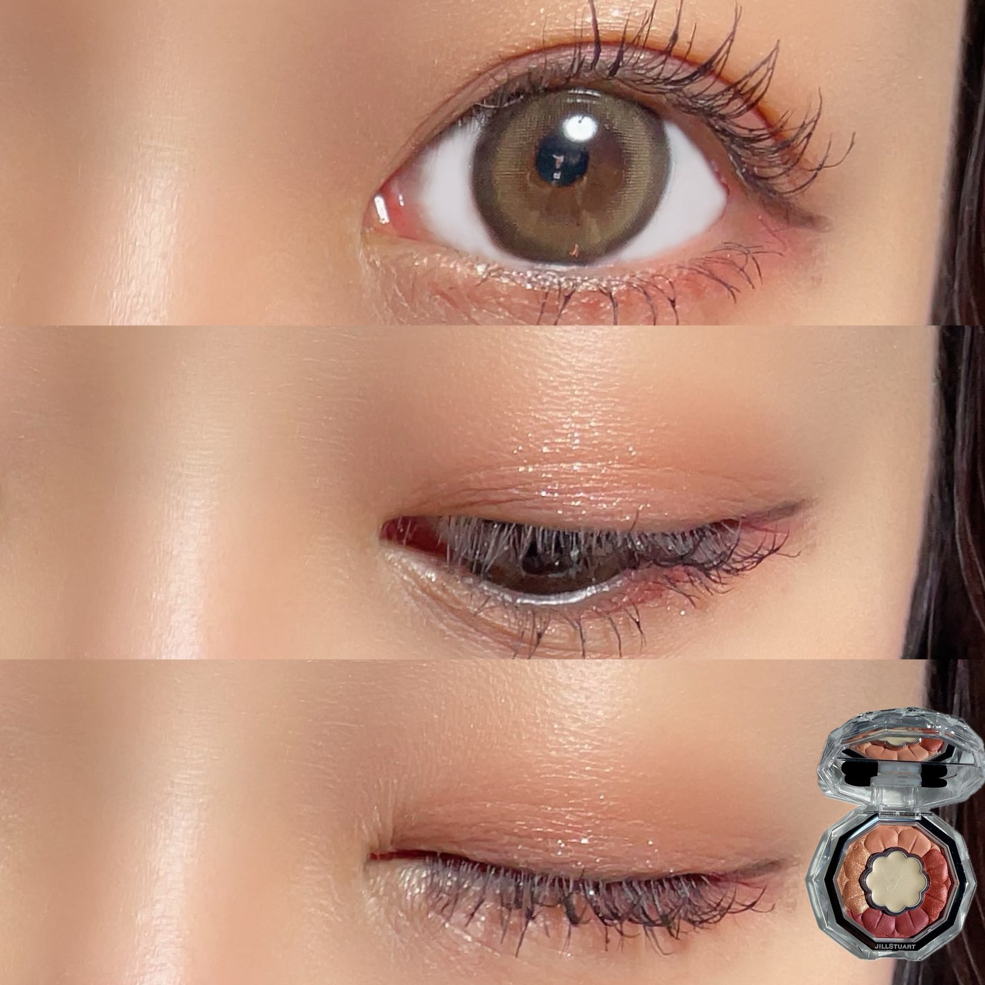 ジルスチュアート ブルームクチュール アイズ/JILL STUART/アイシャドウパレットを使ったクチコミ(1枚目)