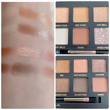 エクスプローラ12色 動物アイシャドウパレット/PERFECT DIARY/アイシャドウパレットを使ったクチコミ(2枚目)