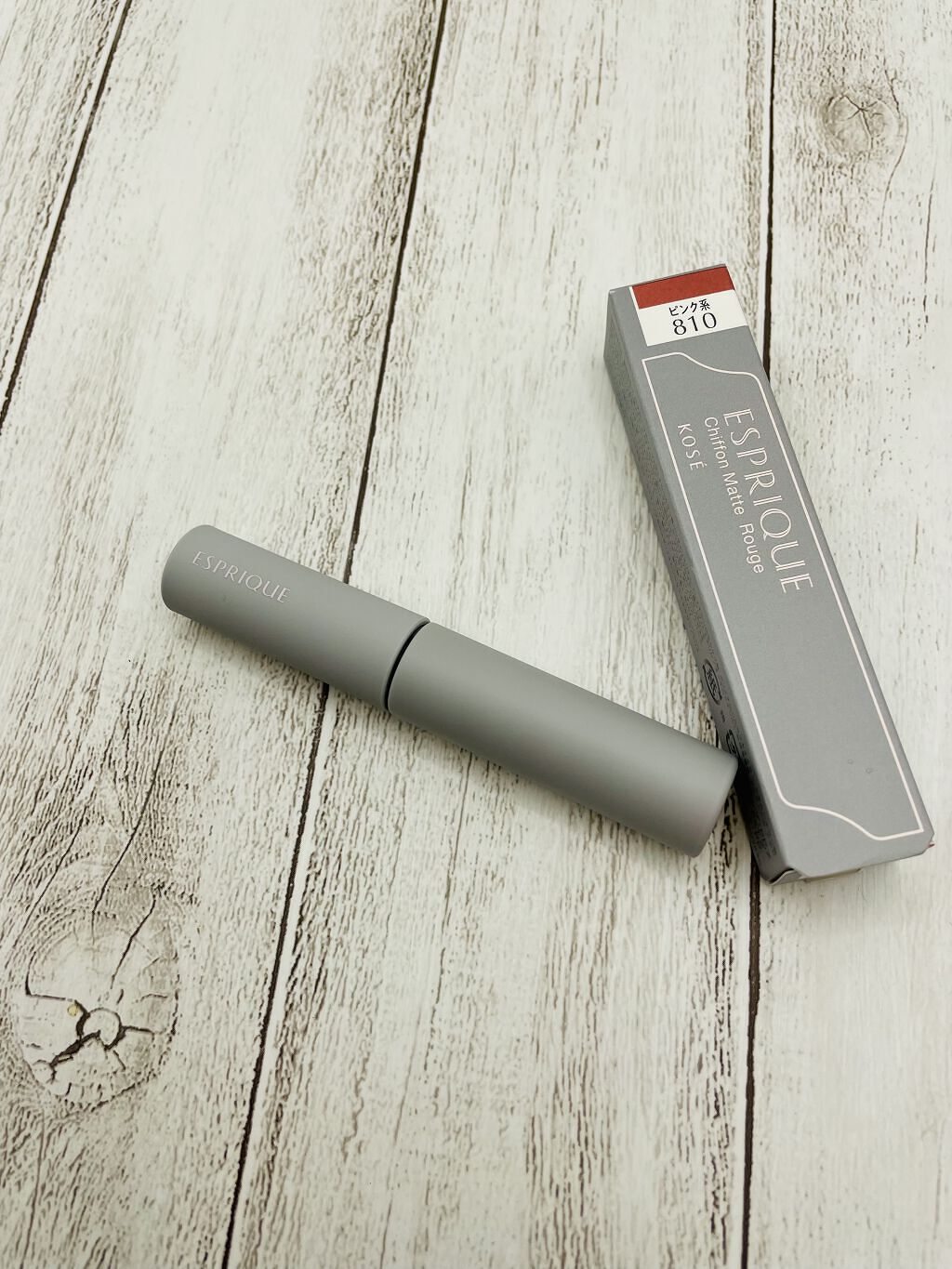 シフォンマット ルージュ/ESPRIQUE/口紅を使ったクチコミ（2枚目）