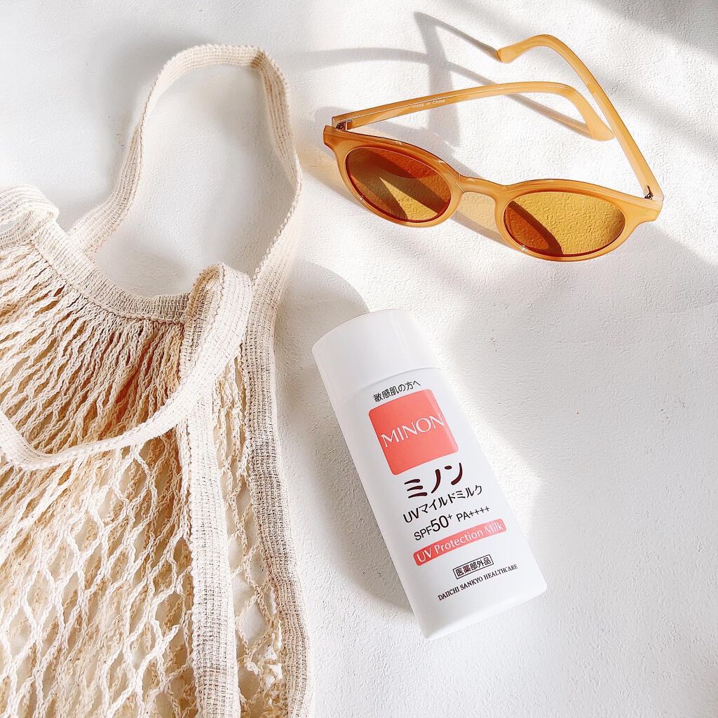 ミノンUVマイルドミルク/ミノン/日焼け止めミルクを使ったクチコミ(1枚目)
