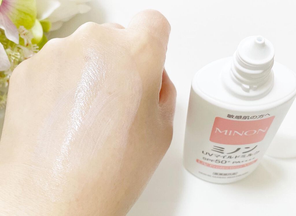 ミノンUVマイルドミルク/ミノン/日焼け止めミルクを使ったクチコミ(3枚目)