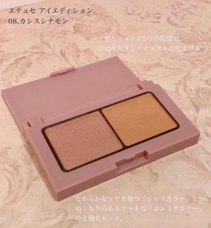 エテュセ アイエディション(カラーパレット)/ettusais/アイシャドウパレットを使ったクチコミ(2枚目)