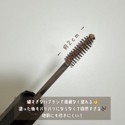 カラーリングアイブロウ/ヘビーローテーション/眉マスカラを使ったクチコミ(2枚目)