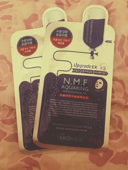 N.M.FアクアアンプルマスクJEX/MEDIHEAL/シートマスク・パックを使ったクチコミ(1枚目)