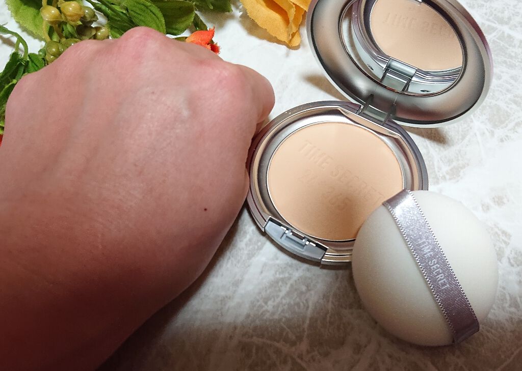 ミネラルプレストパウダーR/TIME SECRET/プレストパウダーを使ったクチコミ(4枚目)