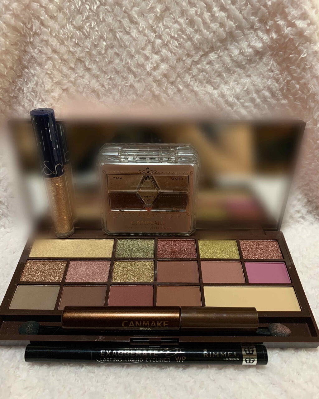 【旧品】パーフェクトスタイリストアイズ/キャンメイク/アイシャドウパレットを使ったクチコミ(1枚目)