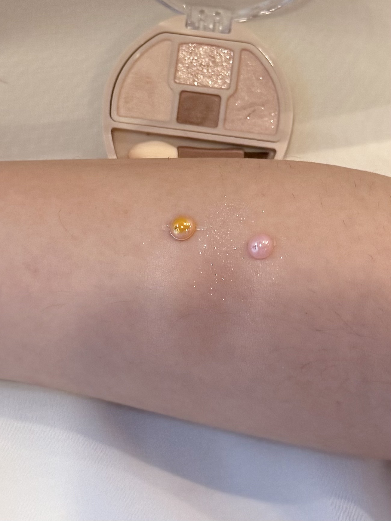 プランぷくコーデアイズ/キャンメイク/パウダーアイシャドウを使ったクチコミ（2枚目）