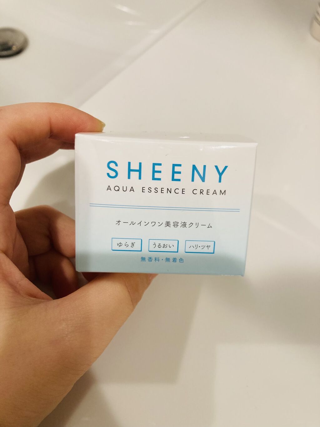 アクアエッセンスクリーム/SHEENY/フェイスクリームを使ったクチコミ（1枚目）